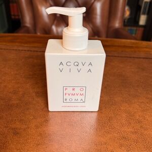 Acqua Viva Scented Body Cream Profumum Roma 250ml Italy Acqva Lotion Profvmvm